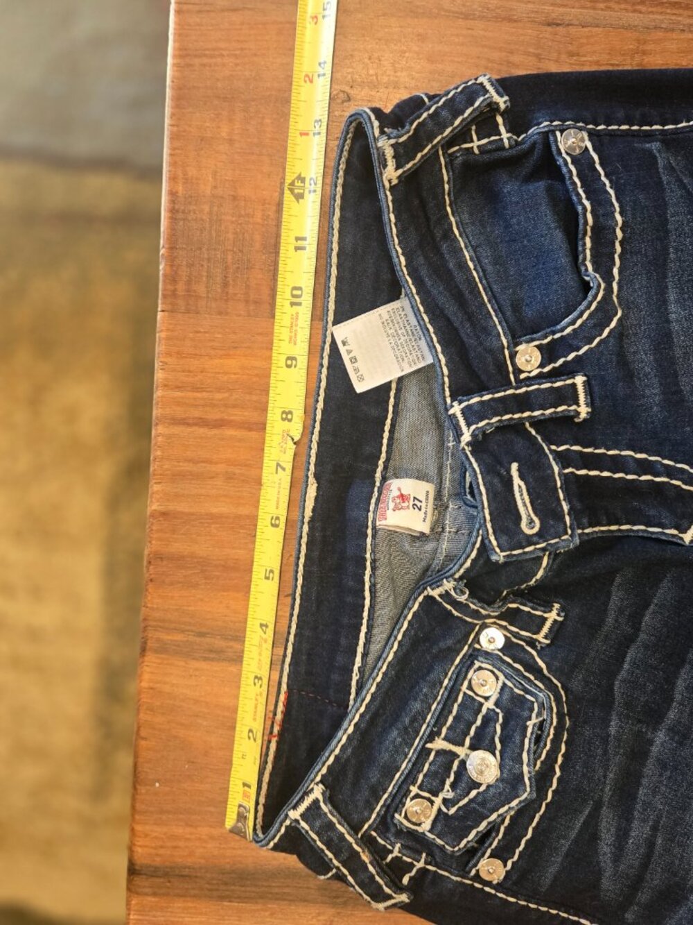 💎 True Religion Halle Skinny Big T – "Blue Veil" Wash 💎 - Picture 4 of 9